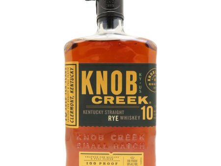 Knob Creek Kentucky Rye Whiskey 100 Proof 10 Year Old 750ml on Sale