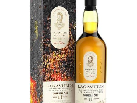 Lagavulin 11 Year Offerman Edition Charred Oak Scotch For Sale