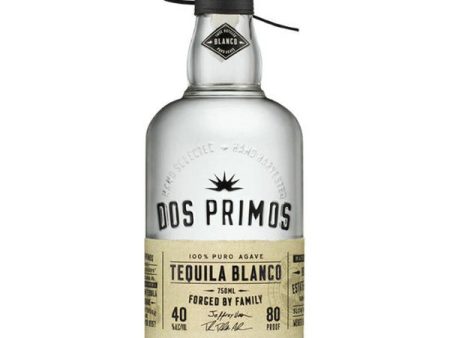 Dos Primos Blanco Tequila - 750ml Hot on Sale