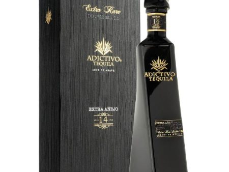 Adictivo 14 Years Extra Rare Double Black Extra Anejo Tequila King s Edition Hot on Sale