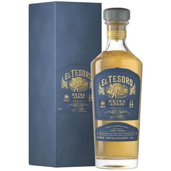 El Tesoro Extra Anejo Tequila For Sale