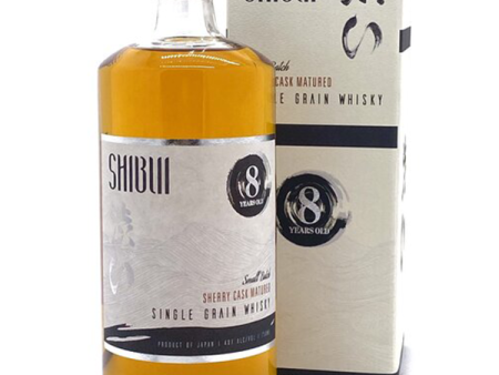 SHIBUI Japanese Single Grain Whisky Sherry Cask Matured 8yr-80 pf Cheap