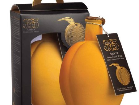 365 Apricot Semi-Sweet Wine Souvenir Gift Box - 750ml For Cheap