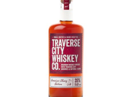 Traverse City Whiskey Co Bourbon Whiskey American Cherry Edition - 750ml Online now