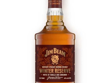 Jim Beam Winter Reserve Bourbon Whiskey 750ml Online now