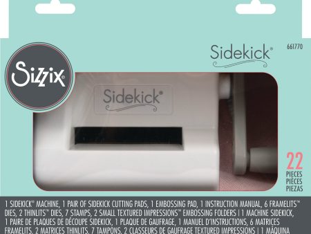 Sizzix Sidekick Starter Kit (White & Gray) For Sale