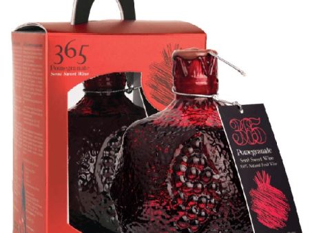 365 Pomegranate Semi-Sweet Wine Souvenir Gift Box - 750ml Online