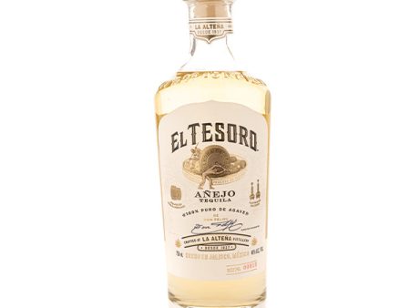 El Tesoro Tequila Anejo - 750ml Online now