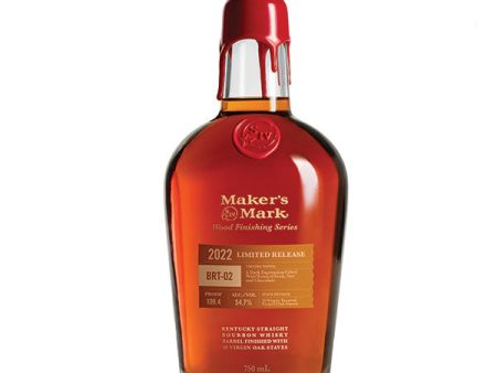 Maker s Mark 2022 Limited Release Wood Finishing Series BRT-02 Online Sale