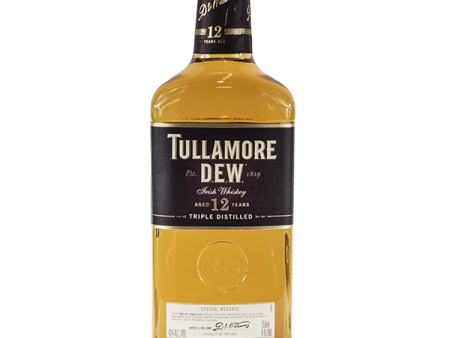 Tullamore Dew 12 Year Old Irish Whiskey - 750ml Supply