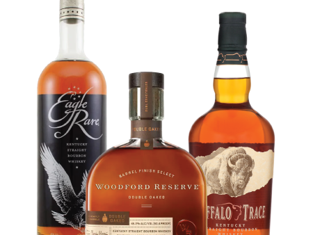 Woodford Reserve Double Oaked Bourbon, Eagle Rare Bourbon, Buffalo Trace Fashion