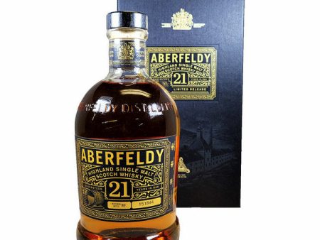 Aberfeldy 21 Year Single Malt Scotch With Gift Box - 750ml Supply