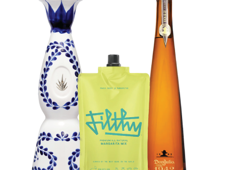 Clase Azul Tequila Reposado, Don Julio 1942 Anejo Tequila, Filthy Foods Margarita Mix Bundle Fashion