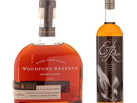 Woodford Reserve Double Oaked Bourbon, Eagle Rare Bourbon For Discount