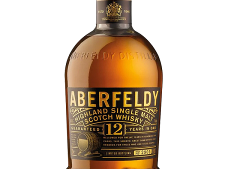 Aberfeldy Highlands Single Malt Whisky 12yr For Discount