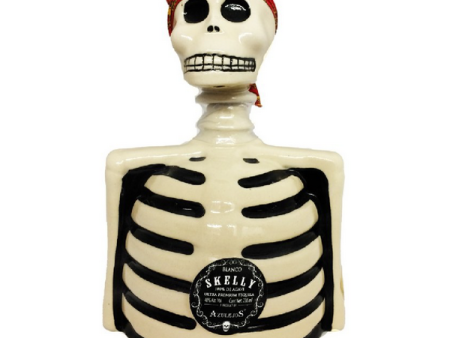 Los Azulejos Skelly Blanco Tequila - 750ml For Cheap