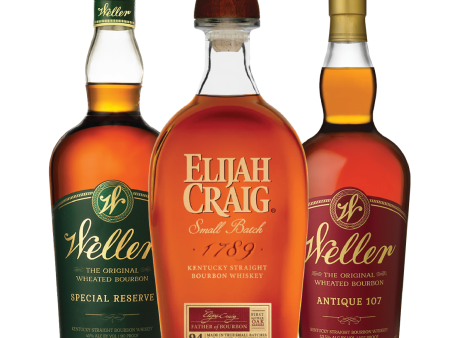 Weller Special Reserve, Weller Antique 107, Elijah Craig Small Batch Bundle Sale