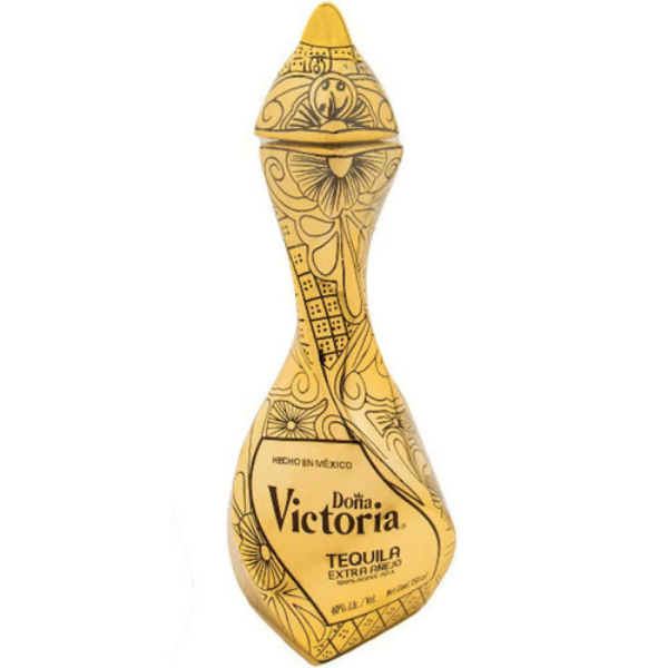 Doña Victoria Tequila Extra Anejo Gold Bottle 750ml Fashion