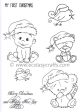 Joy Crafts Stamp - Teddy Bear Christmas Online now