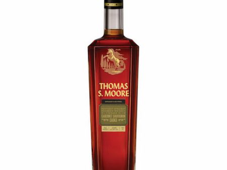 Thomas S. Moore Cabernet Sauvignon Cask Finish Kentucky Straight Bourbon Whiskey - 750ml Online now