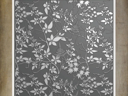 Leafy Garden 3D Embossing Folder 31506 on Sale