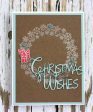 Frantic Stamper Clear Stamp Set - Snowflake Wreath Online Sale