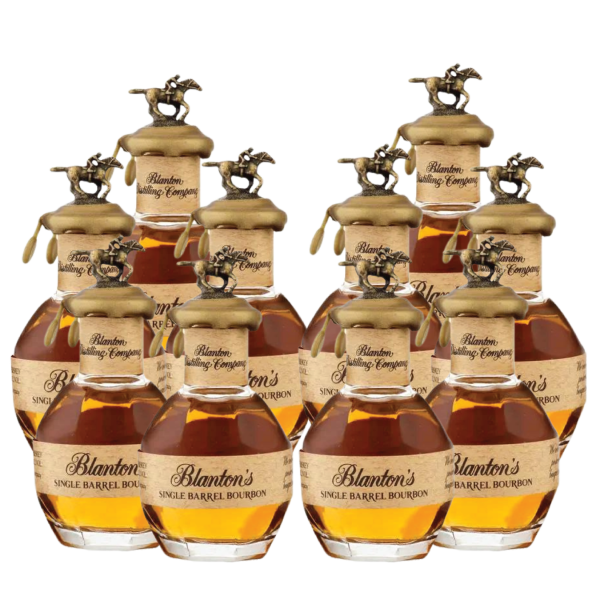 10 Blanton s Miniature Bourbon 50ml Shot Bundle Sale