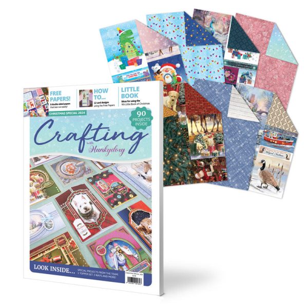 Crafting With Hunkydory Project Magazine - Christmas Edition 2024 For Discount