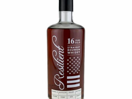 Resilient 16 Year Old Straight Bourbon Whisky - 750ml For Sale