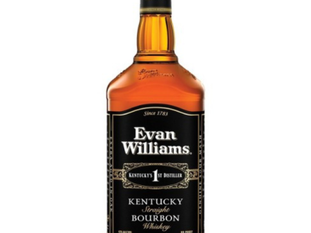 Evan Willliams Black Label Kentucky Straight Bourbon Whiskey 1.75L Online Sale