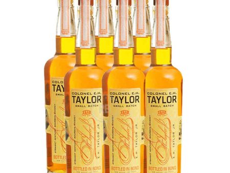 Colonel E.H Taylor Small Batch 6 Bottle Bundle For Sale