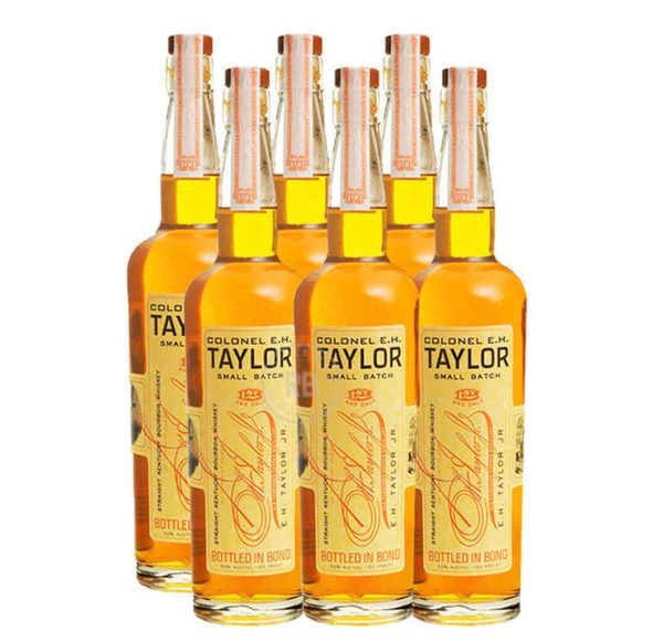 Colonel E.H Taylor Small Batch 6 Bottle Bundle For Sale