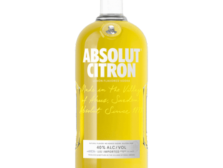 Absolut Citron Vodka Fashion