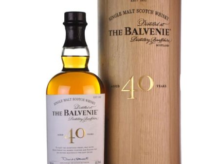 The Balvenie 40 Year Old Single Malt Scotch Whisky Sale