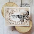 Frantic Stamper Clear Stamp Set - Butterfly Online now