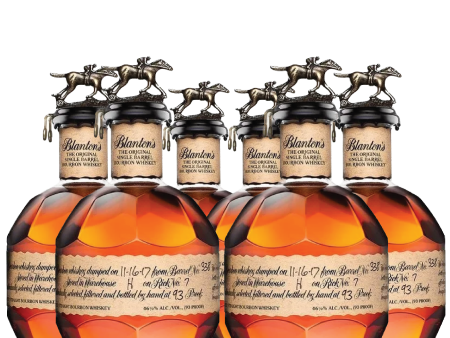 6 Bottles of Blanton s Single Barrel Bundle - 750ml For Discount