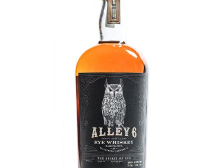 Alley 6 Rye Whiskey - 750ml Online Sale