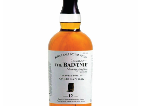 The Balvenie 12 Year Old The Sweet Toast of American Oak Single Malt Scotch - 750ml Fashion