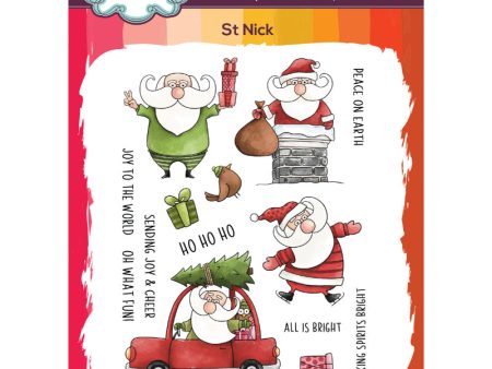 Creative Expressions Jane s Doodles St Nick 6 in x 8 in Clear Stamp Set Supply