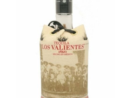 Los Valientes Anejo -750 ml Online now