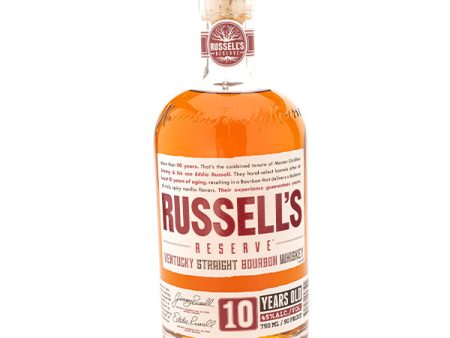 Russell s Reserve Bourbon 10 Year - 750ml Hot on Sale