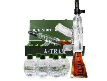 A-Team SWAT Vodka Box with Grenades - 750ml on Sale