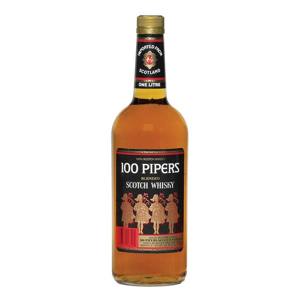 100 Pipers Blended Scotch Whisky Hot on Sale