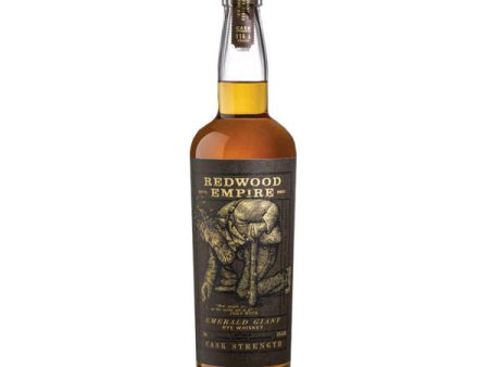 Redwood Empire Emerald Giant Rye Whiskey Cask Strength - 750ml Supply