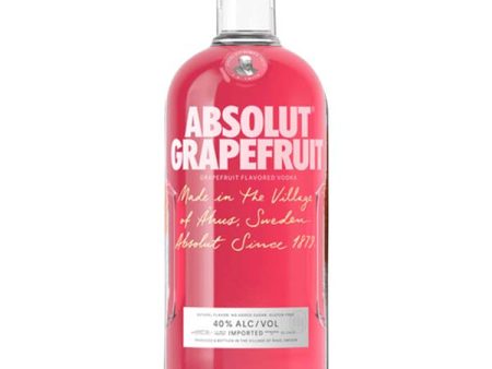 Absolut Grapefruit Vodka Supply