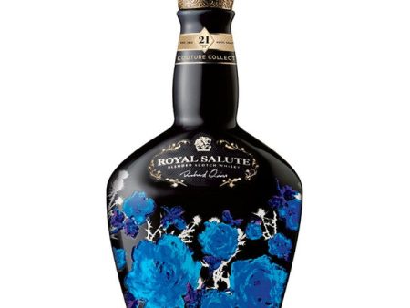 Royal Salute 21 Year Old The Richard Quinn Black Edition - 750ml Supply