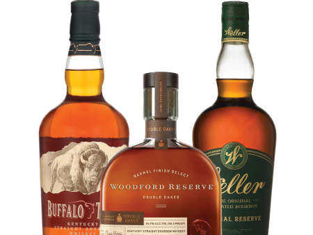 Woodford Reserve Double Oaked Bourbon, Buffalo Trace, Weller Special Reserve Bundle Cheap