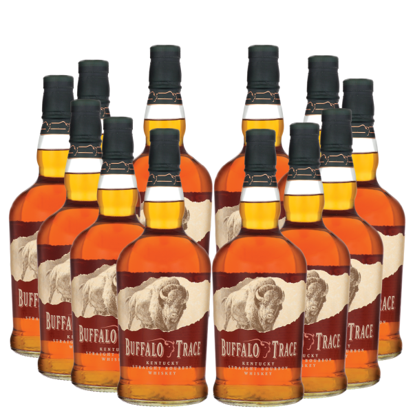 12 Buffalo Trace Kentucky Straight Bourbon Whiskey Package - 750ml Online