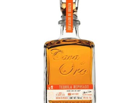 Cava de Oro Tequila Reposado - 750ml For Cheap