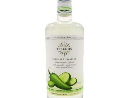 21 Seeds Cucumber Jalapeno Tequila - 750ml Online Hot Sale